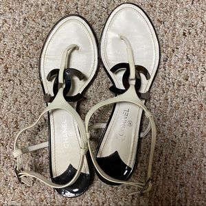 Chanel thong sandal